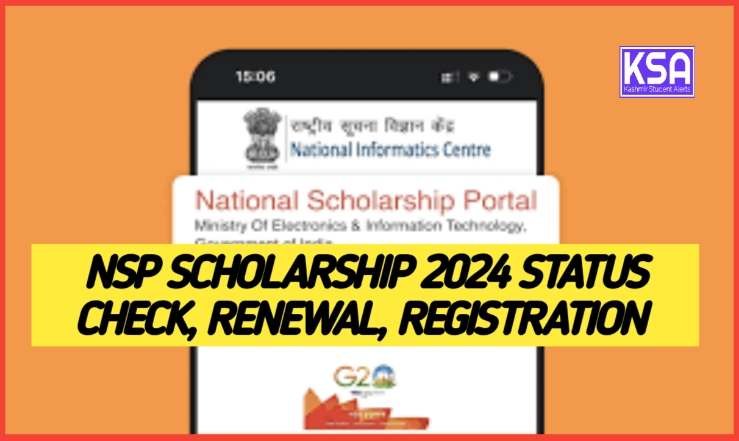 NSP Scholarship 2024 Status Check, Renewal, Registration