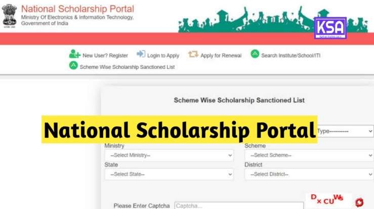 National Scholarship Portal Login, Check Amount Status, Last Date , Eligibility